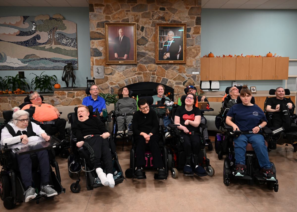 Residents of The Mary Campbell Center